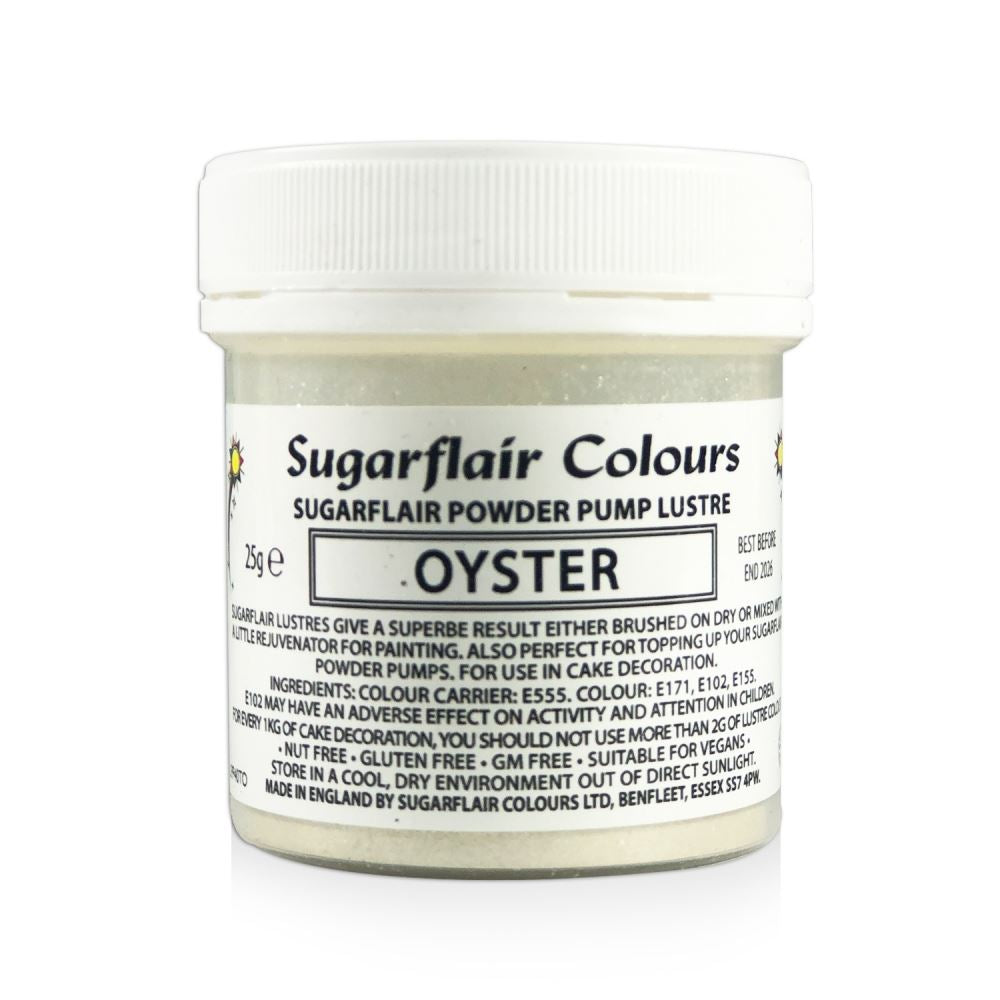 Sugarflair Powder Pump Lustre Refill 25g - All Colours