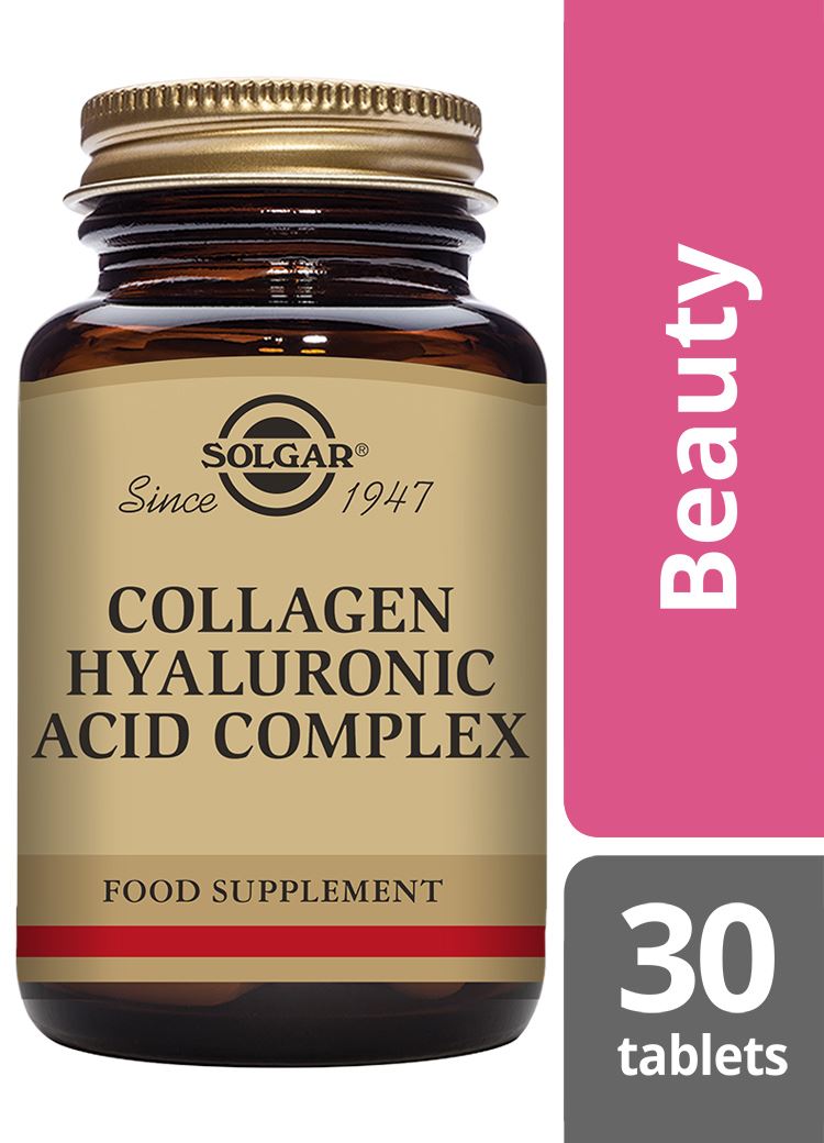 Solgar Collagen Hyaluronic Acid Complex - 30 Tablets