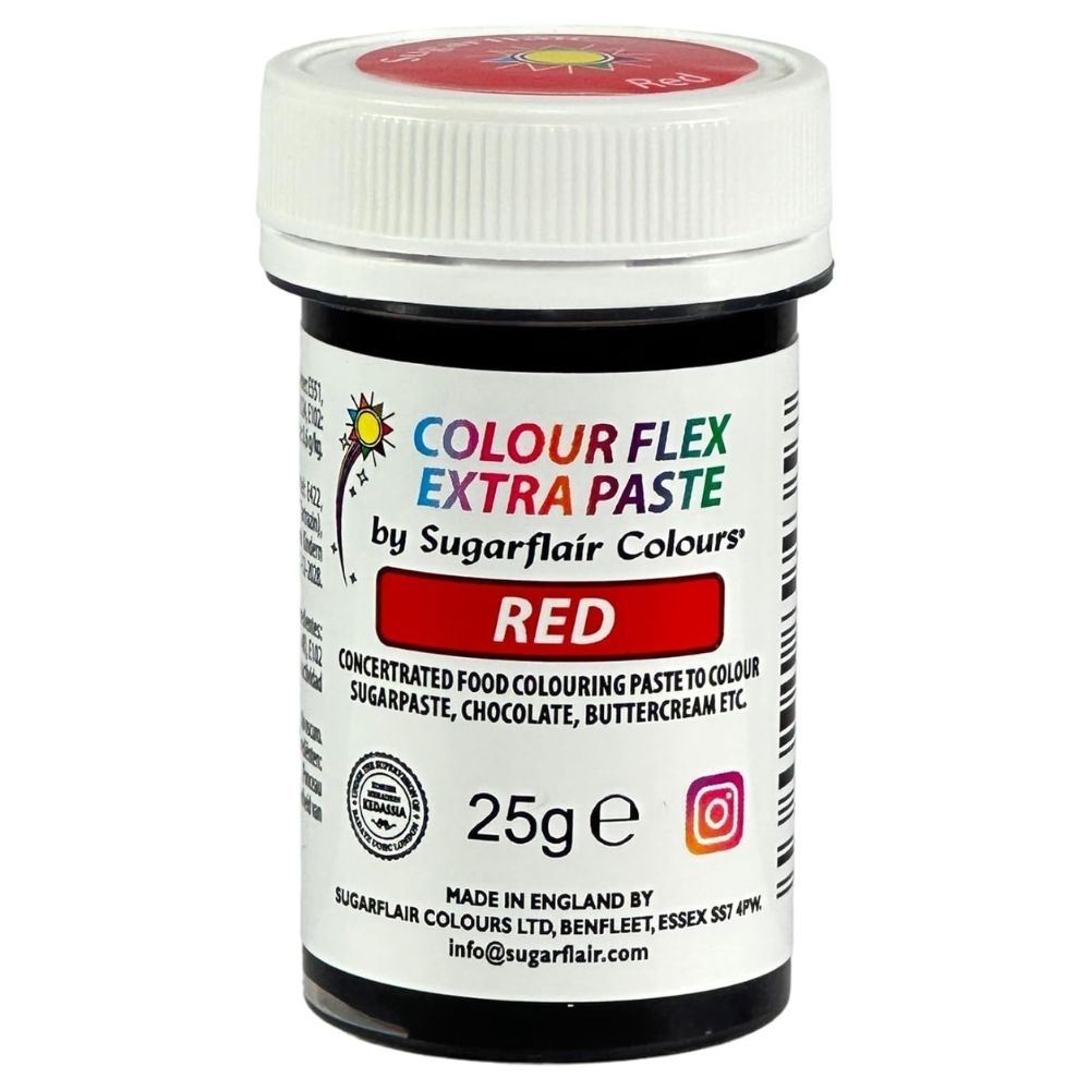 Sugarflair Colour Flex Extra Food Colour Paste 25g - All Colours