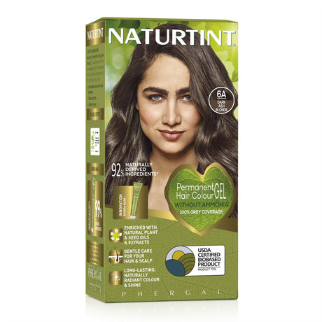 Naturtint Permanent Hair Colour, Plant Enriched Radiant Colour, Ammonia Free, Vegan-Friendly Formula, Long Lasting Grey Coverage - All Shades