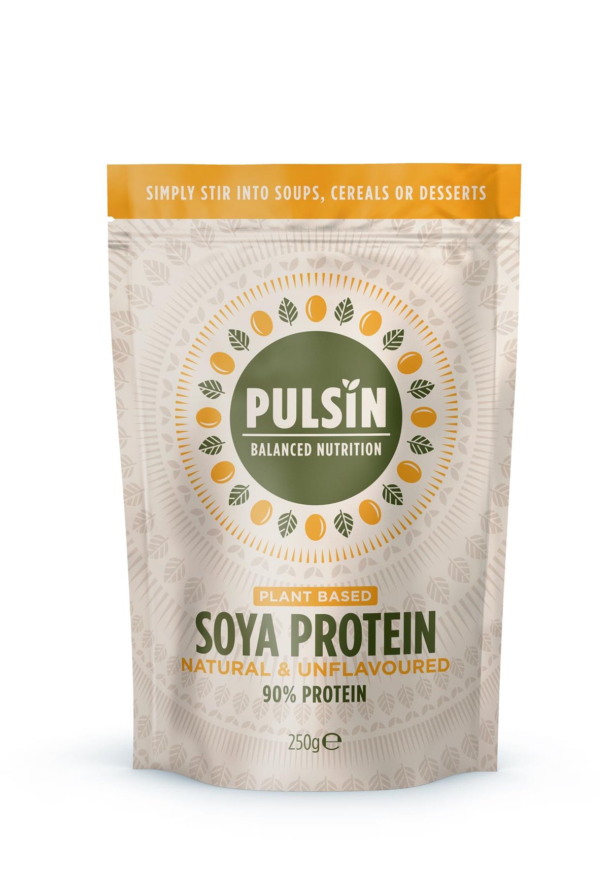 Pulsin 100% Natural Soya Protein Powder 250g - 1kg