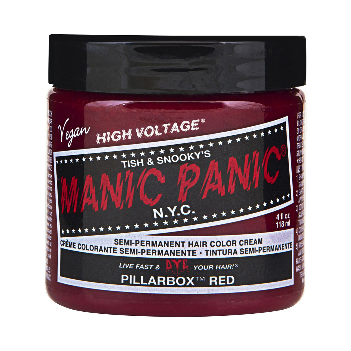 Manic Panic High Voltage Classic Semi Permanent Vegan Hair Dye Colour - 118ml/4 oz