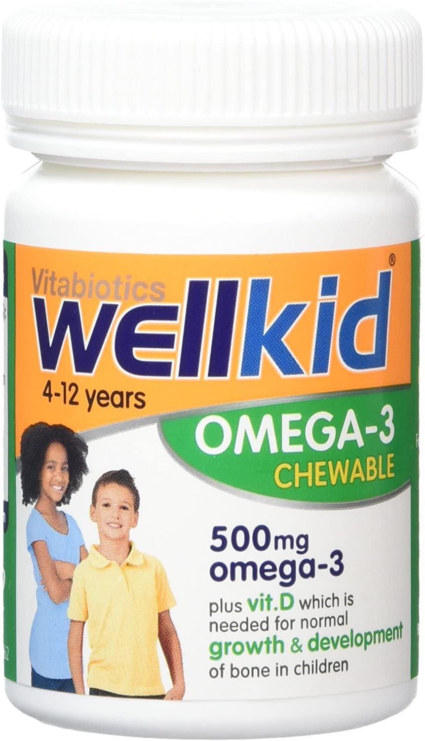 Vitabiotics WellKid Omega-3 Chew 60 Capsules