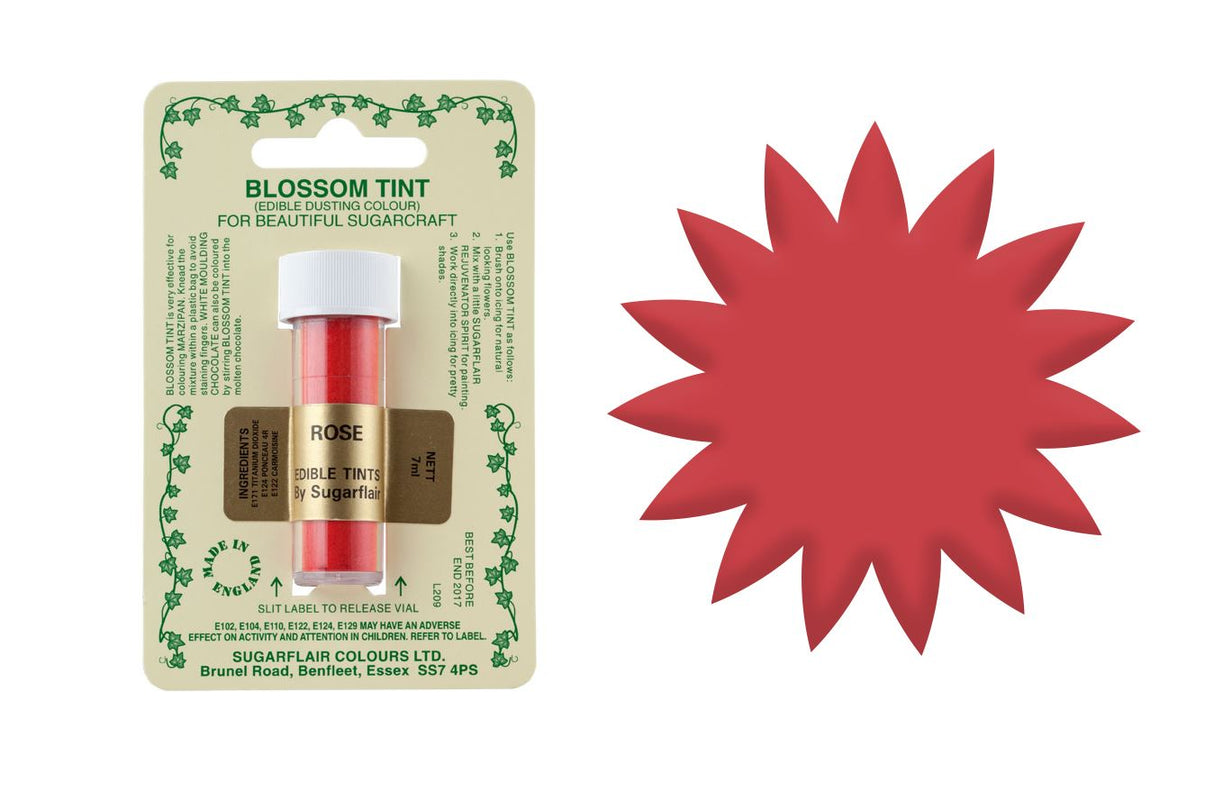 Sugarflair BLOSSOM TINT Edible Food Colour Powder - 7ml