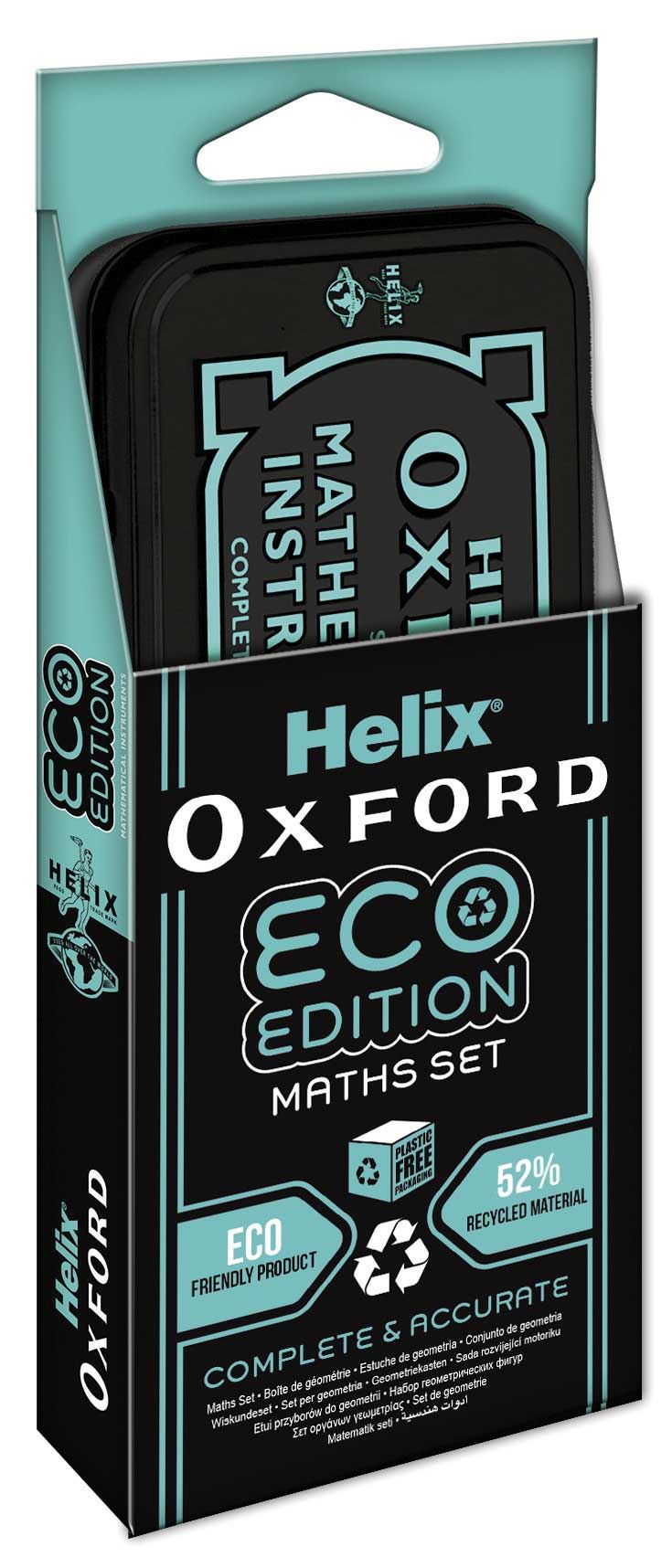 Helix Oxford Eco Maths Set - Blue