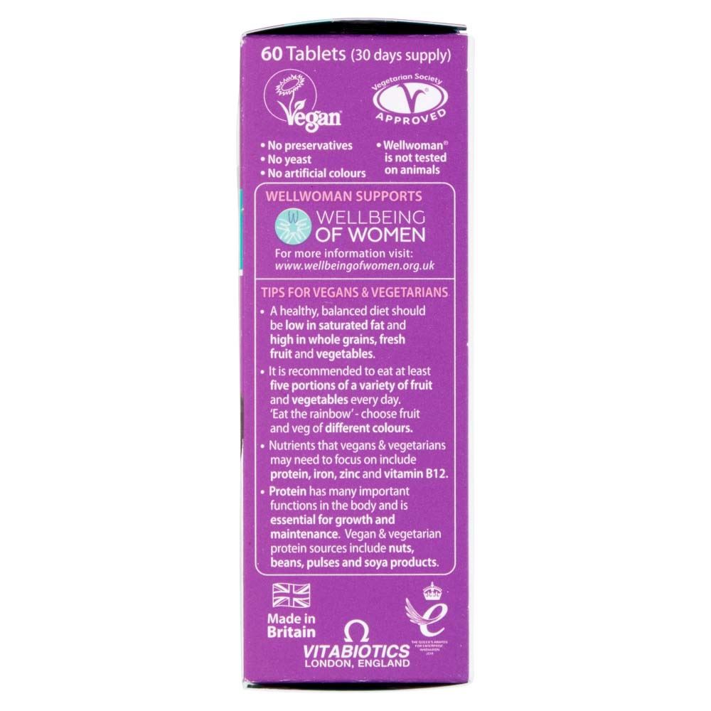 Vitabiotics Wellwoman Vegan - 60 Tablets