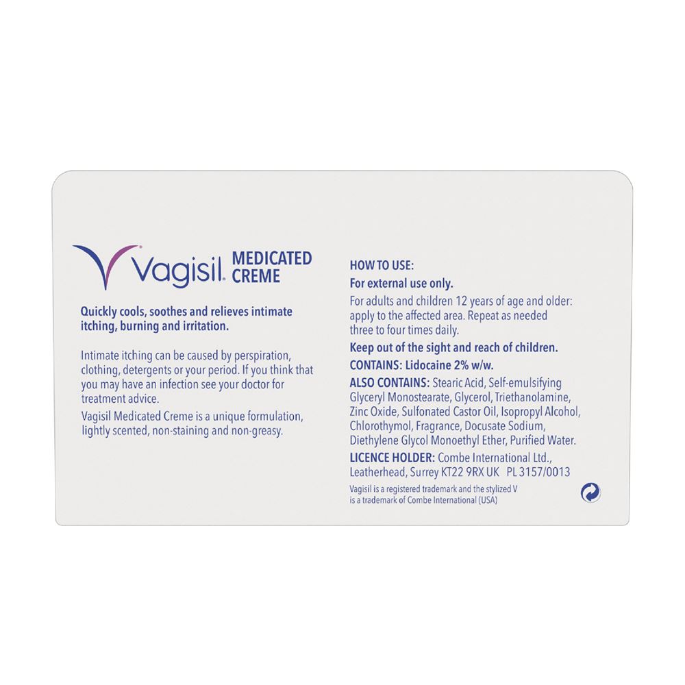 Vagisil Medicated Creme - 30g