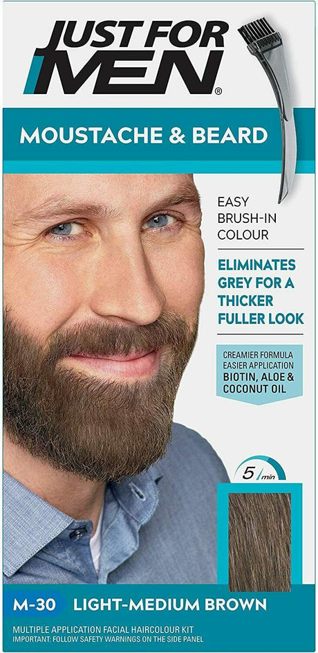 Just For Men Beard & Moustache Gel Colour Dye - All Shades