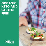 Dillon Organic Beetroot Flax Keto Bread 275g