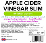 Lindens Apple Cider Vinegar Slim 84 Capsules