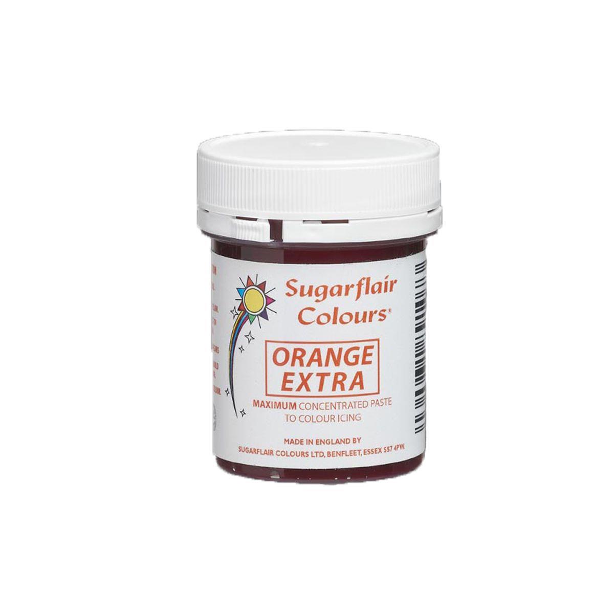 Sugarflair Extra 42g - Extra Orange