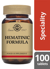 Solgar Hematinic Formula - 100 Tablets