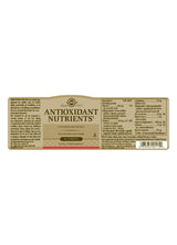 Solgar Antioxidant Nutrients - 50 Tablets