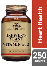 Solgar Brewer's Yeast with Vitamin B12 - 250 Tablets