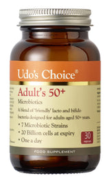 Udos Choice Adult 50+ Blend Microbiotics - 30 Vegecaps