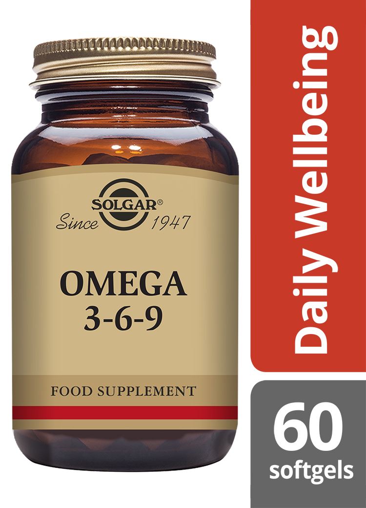 Solgar Omega 3-6-9 - 60 Softgels