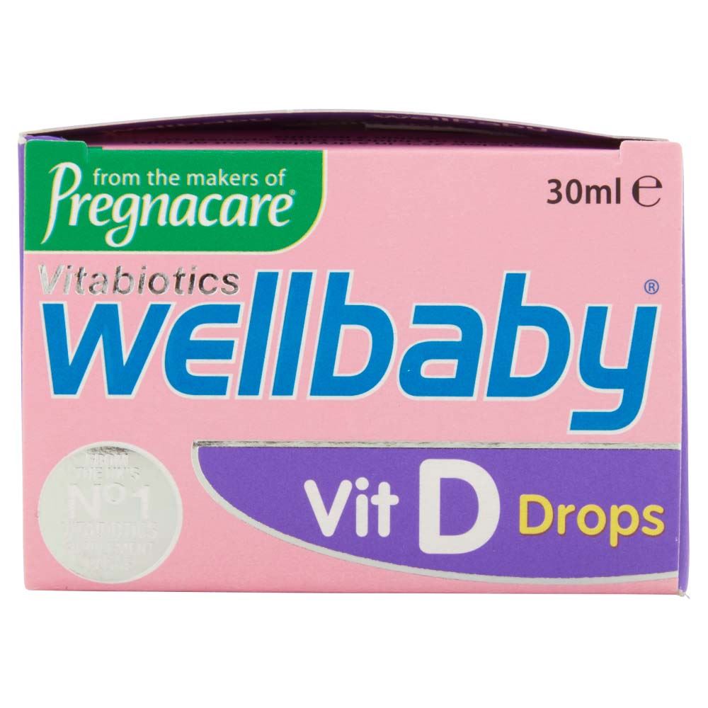 Vitabiotics Wellbaby Vitamin D Drops - 30ml