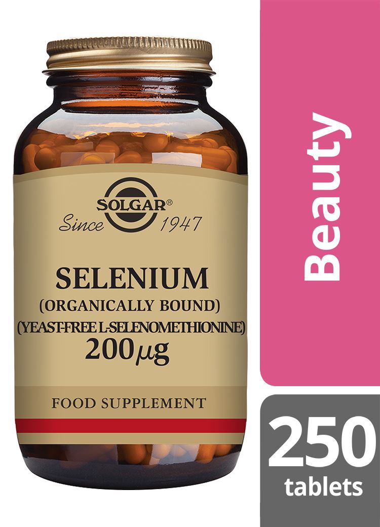 Solgar Selenium (Yeast-Free) 200 µg - 250 Tablets