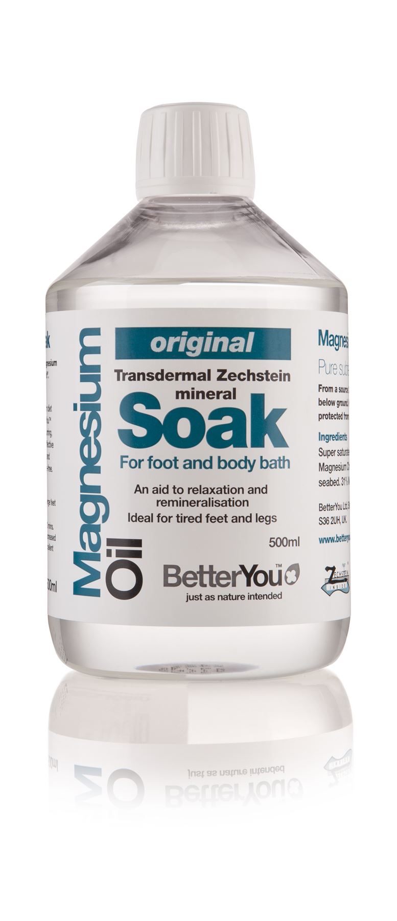 BetterYou Magnesium Oil Original Soak - 500ml