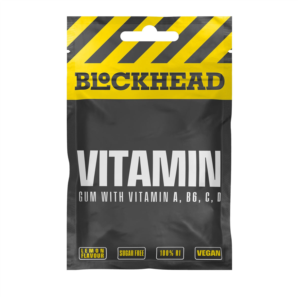 Blockhead Vitamin Gum Lemon Flavour - 12 Pack