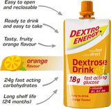 Dextro Energy Dextrose Drink 50ml - Orange - Pack of 16