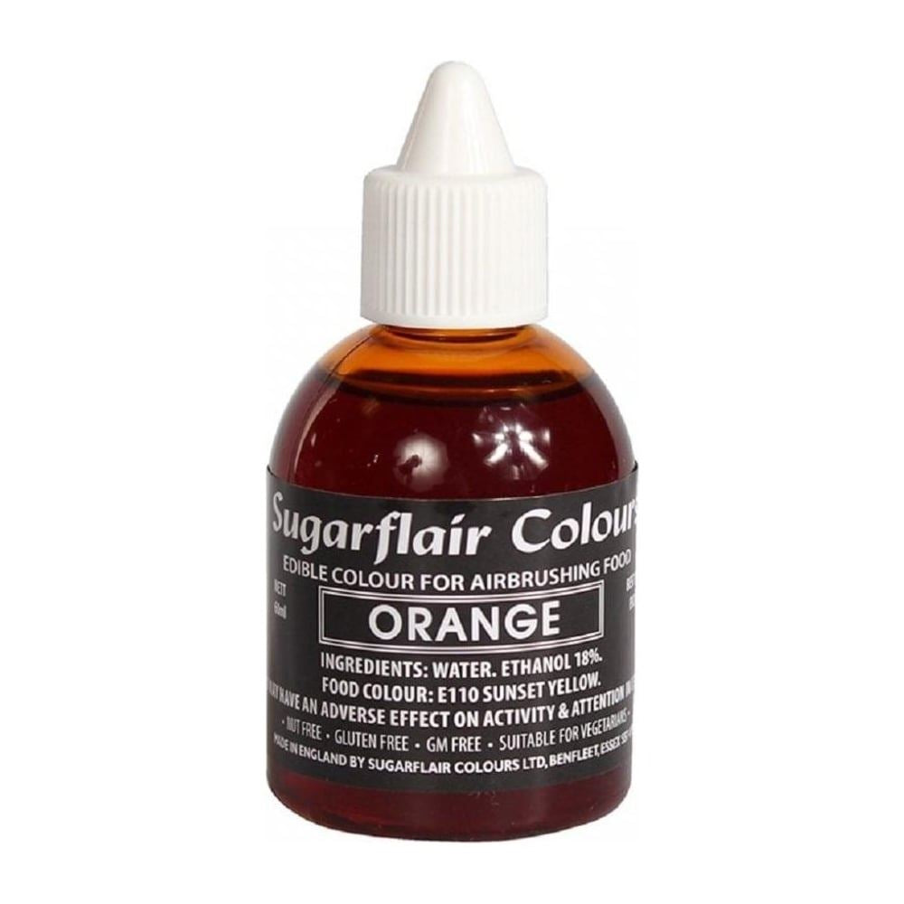 Sugarflair AIRBRUSH Edible Liquid Colours - 60ml All Shades