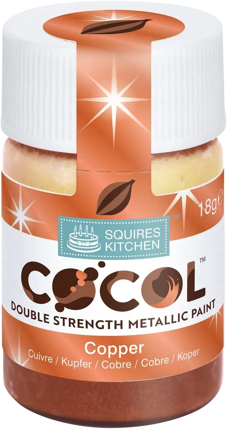 Squires Kitchen COCOL Extra Strength Colouring Paint for Chocolate 18g - All Shades