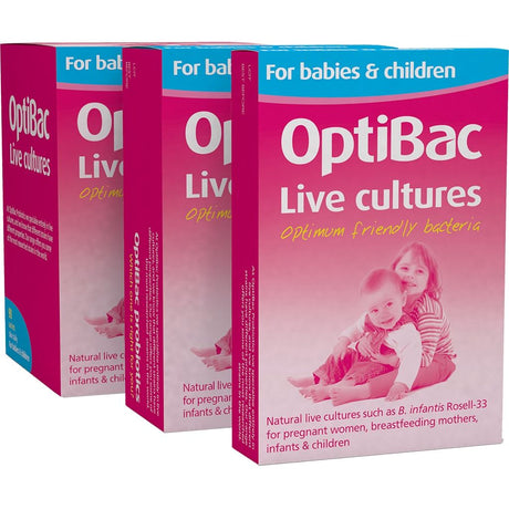 OptiBac Probiotics For Babies & Children 10 - 90 Sachets