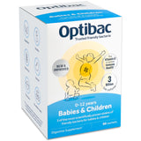 OptiBac Probiotics For Babies & Children 10 - 90 Sachets