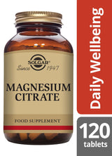 Solgar Magnesium Citrate - 120 Tablets