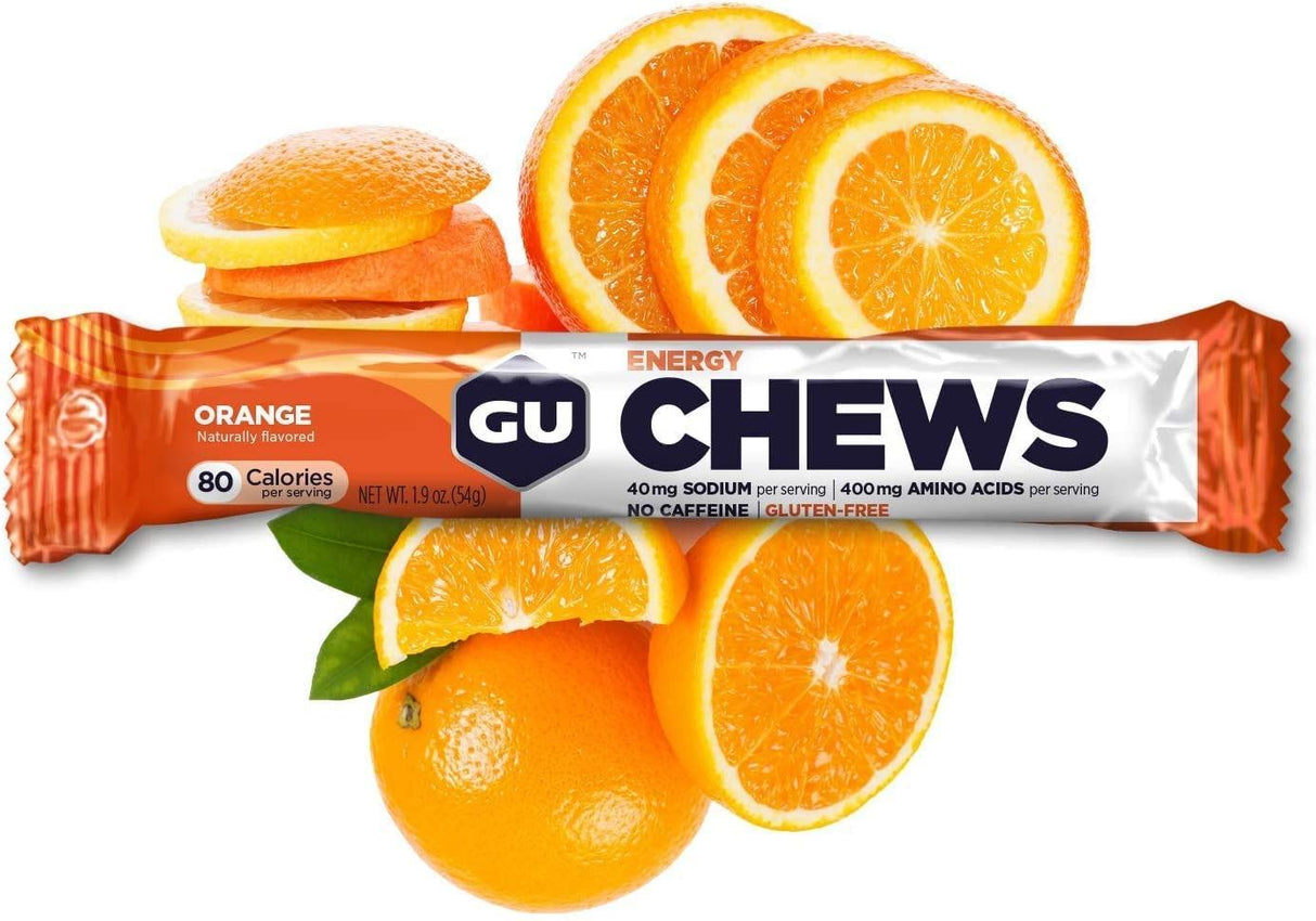 GU Energy Chews All Flavours - 54g - Pack of 18