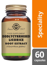 Solgar Deglycyrrhised Licorice Root Extract - 60 Vegicaps