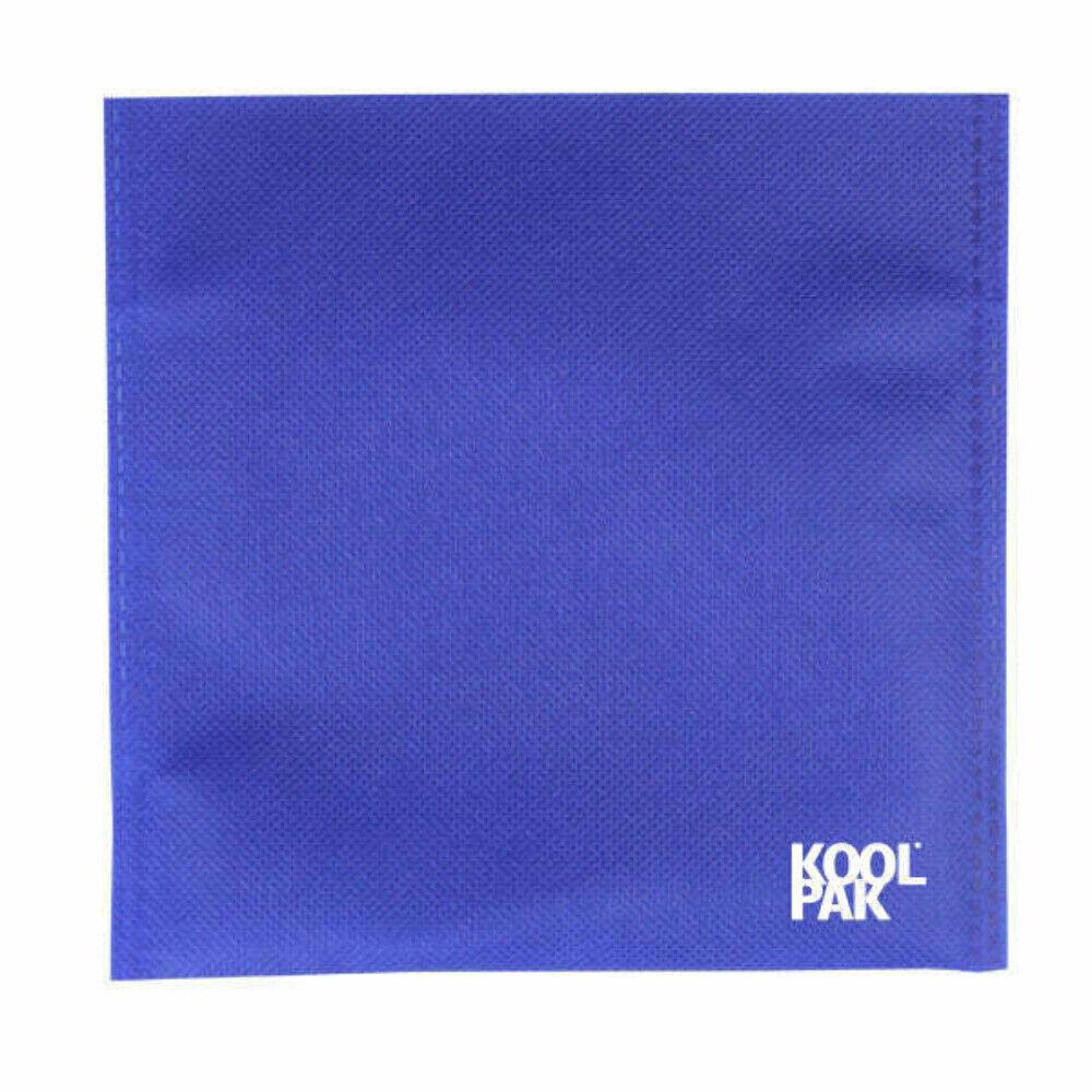 KoolPak Reusable Hot Cold Ice Gel Pack - All Sizes - Optional Sleeves (1 - 20 Packs)