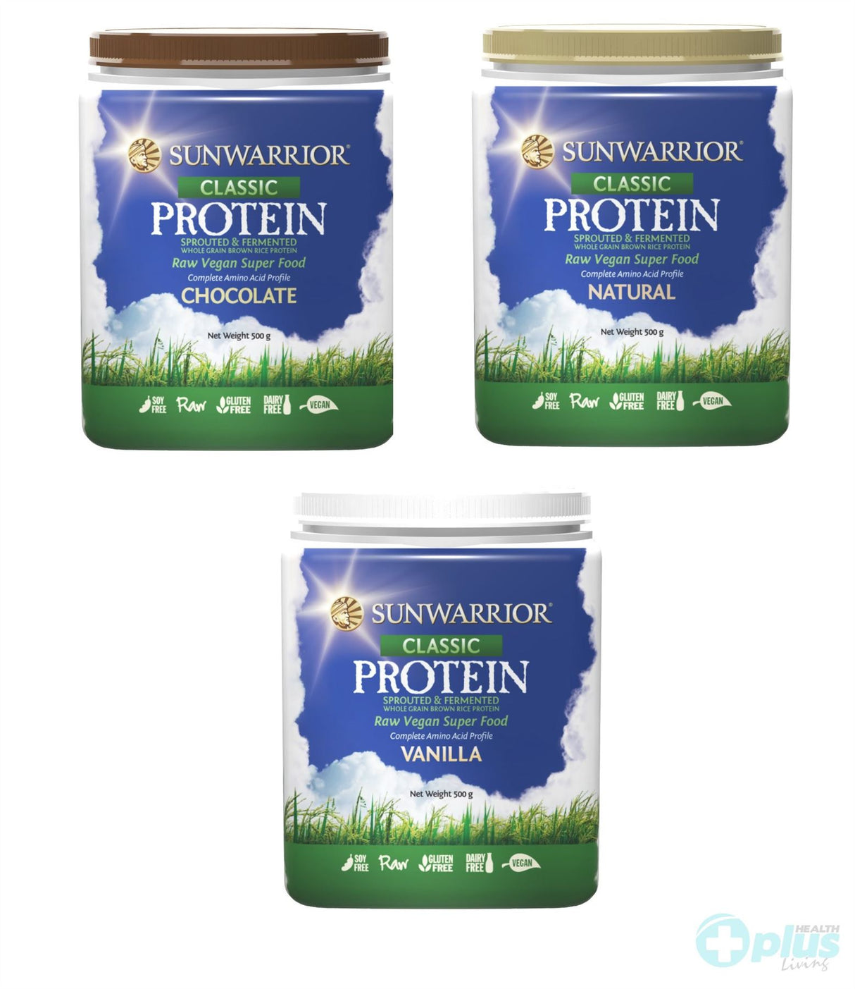 Sunwarrior Classic Protein Powder - 500g