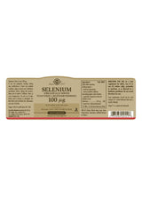 Solgar Selenium (Yeast-Free) 100 µg - 100 Tablets