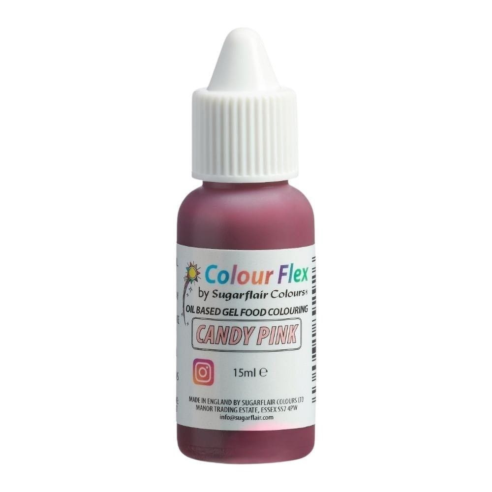 Sugarflair Colour Flex Oil Based Food Colouring Gel 15ml - All  Colour