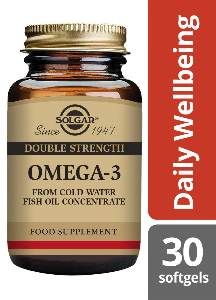 Solgar Double Strength Omega-3 - 30 Softgels