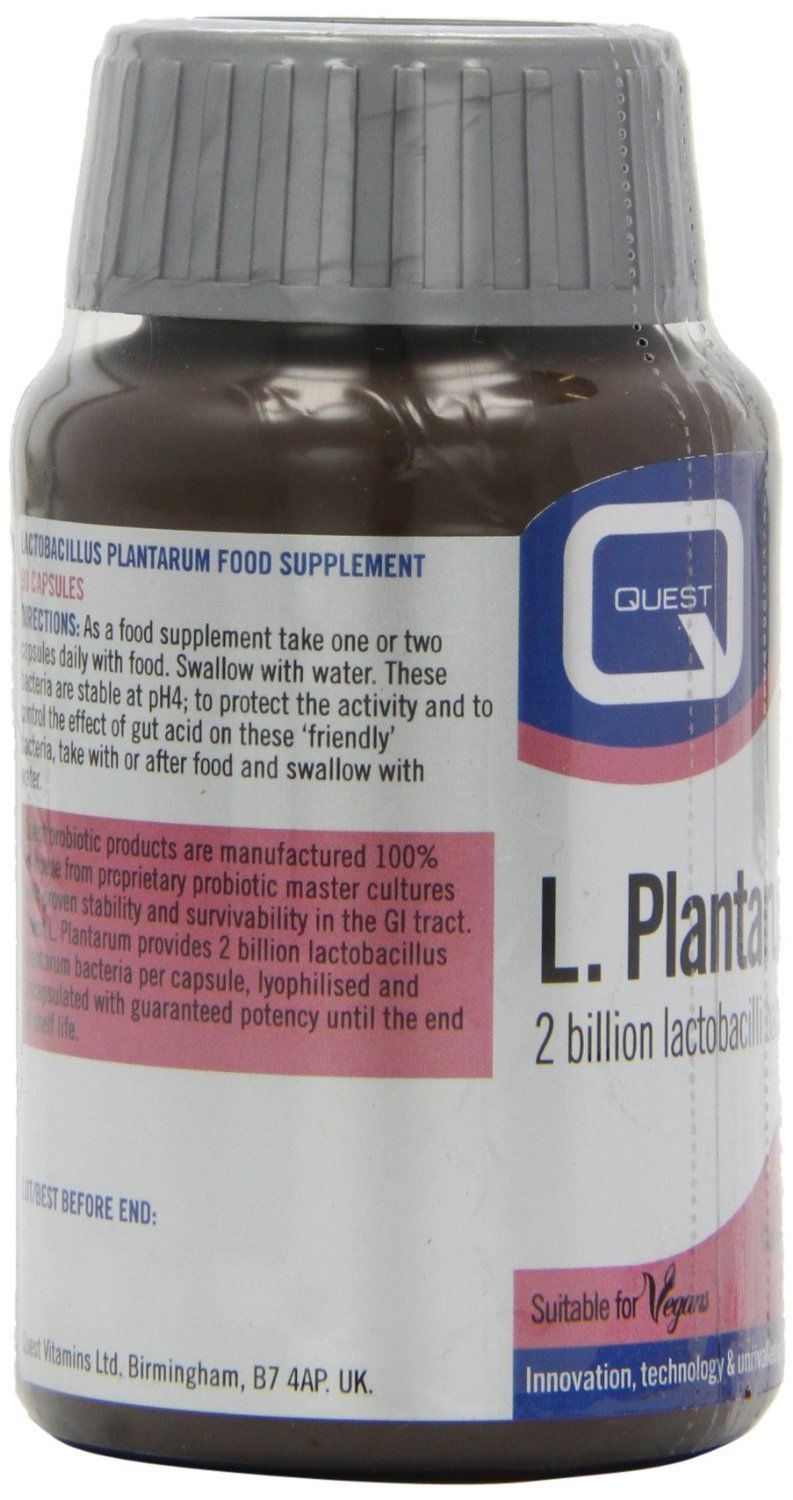 Quest L Plantarum - Probiotic Bacteria - 90 Vegicaps