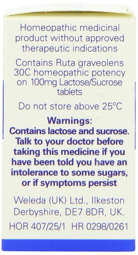 Weleda Ruta Grav 30C - 125 Tablets