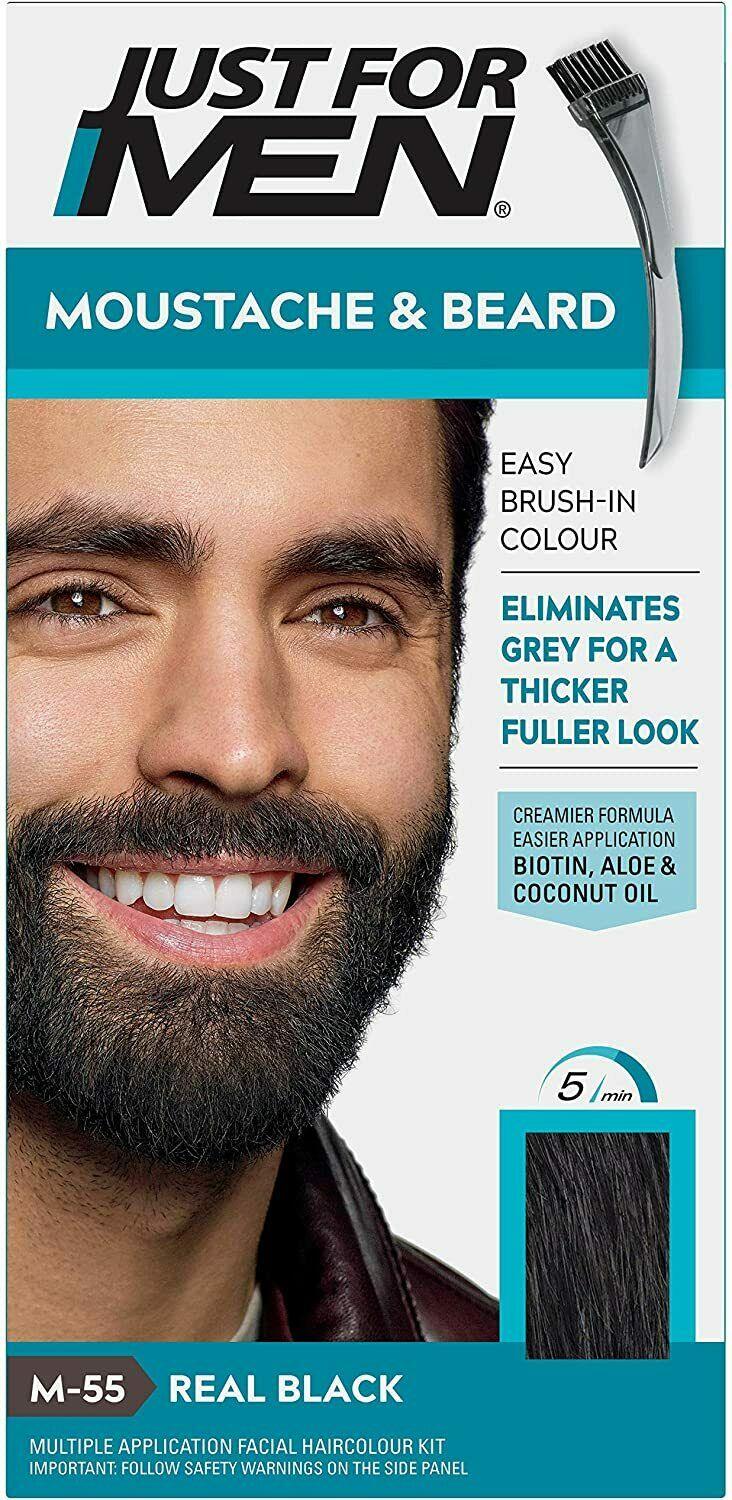 Just For Men Beard & Moustache Gel Colour Dye - All Shades