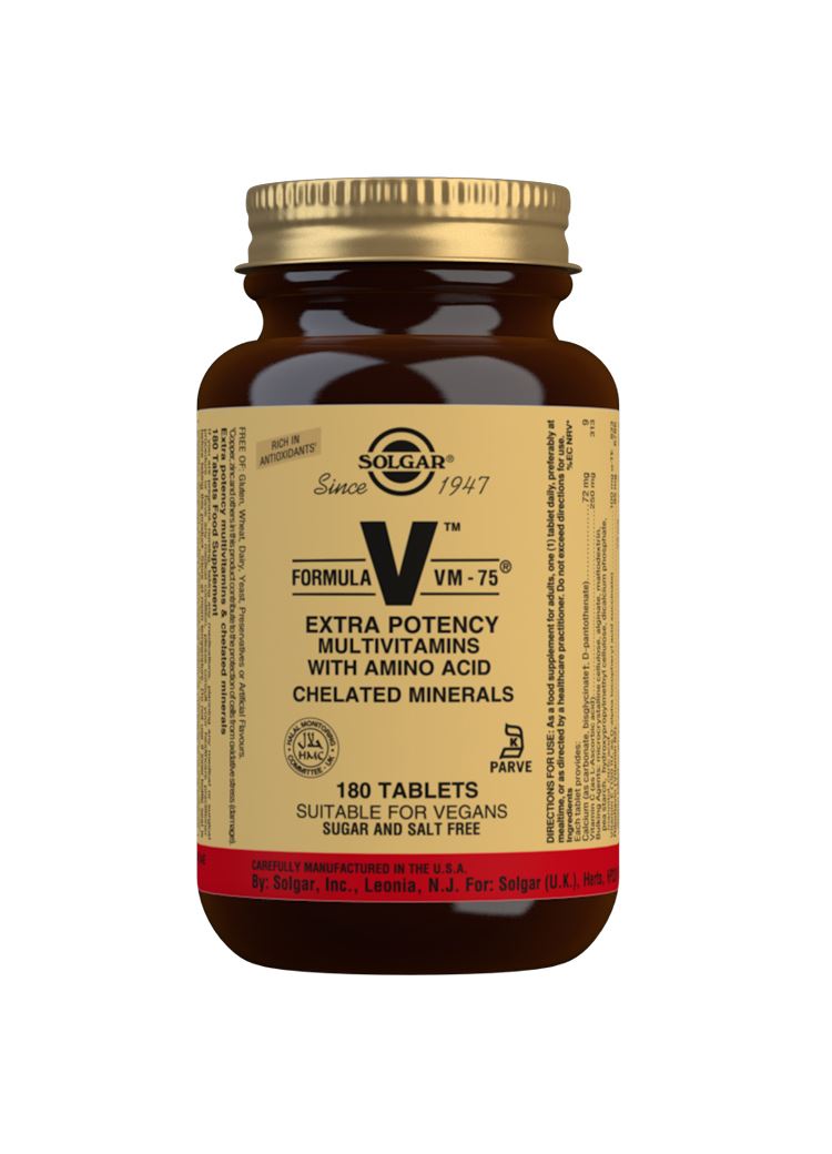 Solgar Formula VM-75 - 180 Tablets