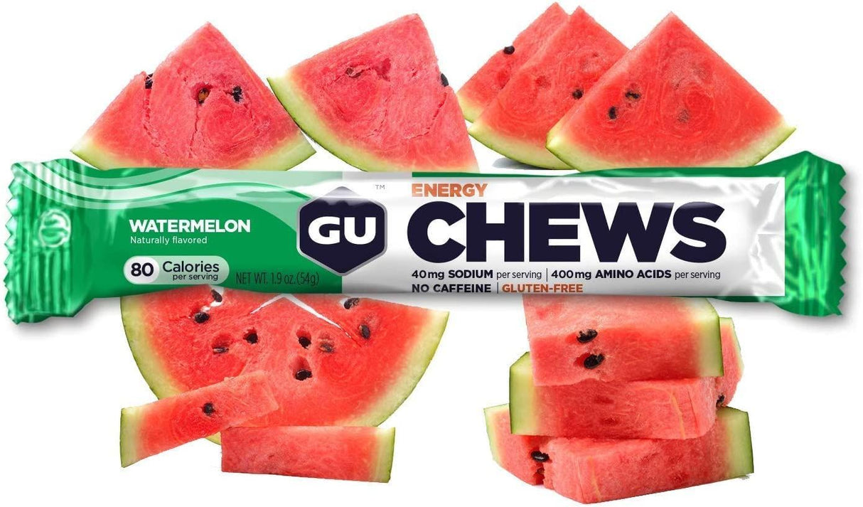 GU Energy Chews All Flavours - 54g - Pack of 18