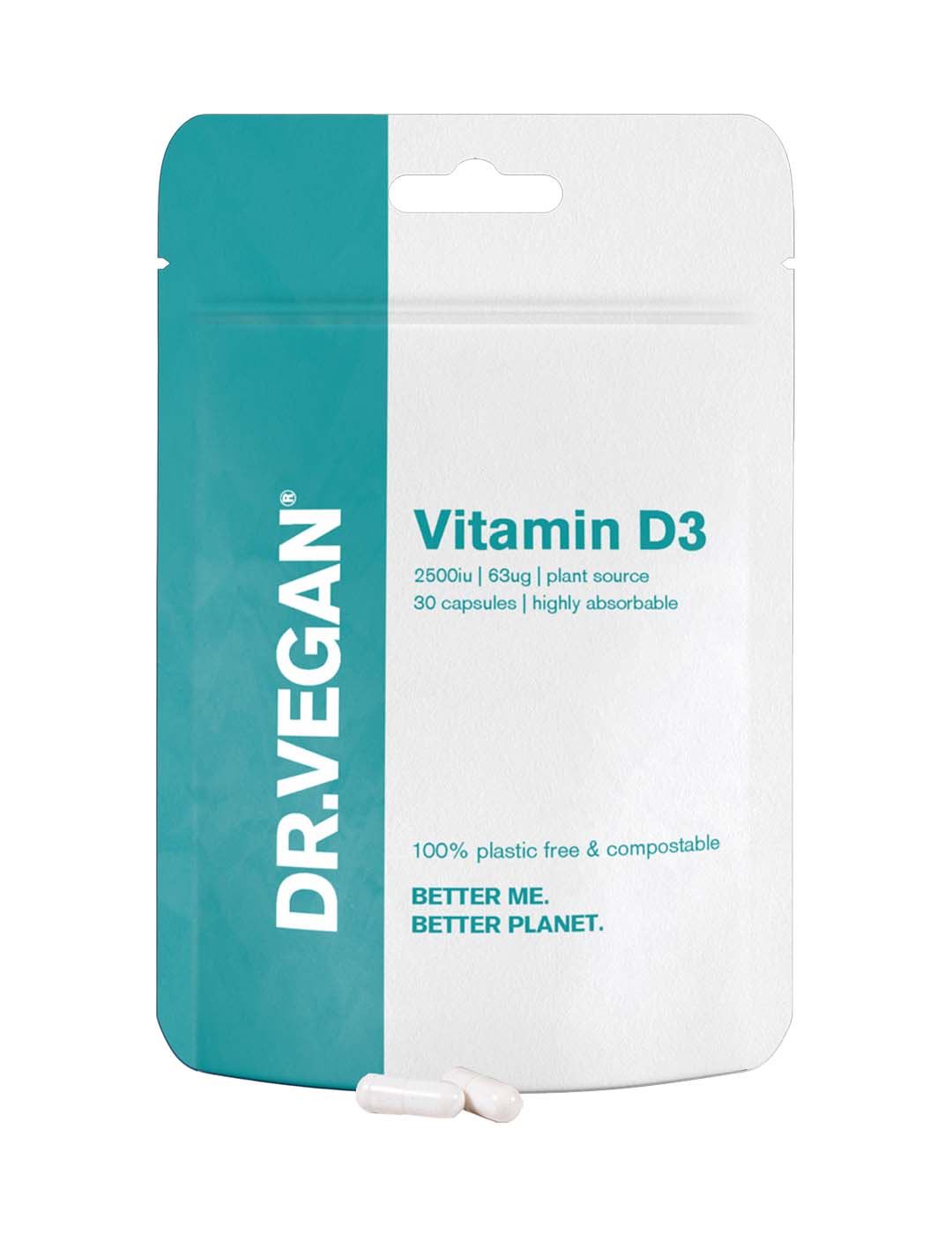 Dr. Vegan Vitamin D3 - 30 Capsules