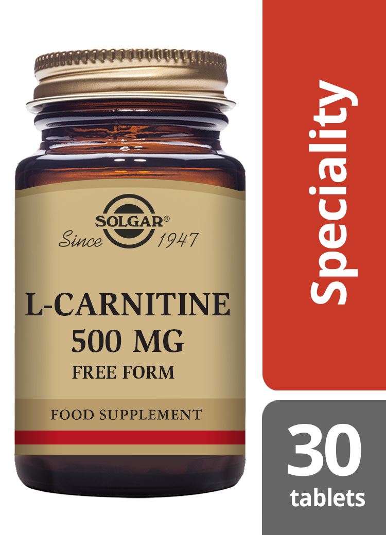 Solgar L-Carnitine 500 mg - 30 Tablets