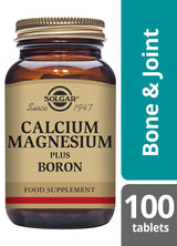 Solgar Calcium Magnesium Plus Boron - 100 Tablets