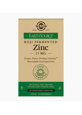 Solgar Earth Source Koji Fermented Zinc 25mg- 30 Vegicaps