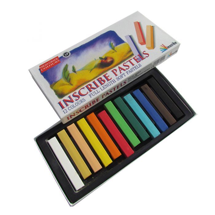 Inscribe Mungyo Artist's Soft Pastels Box Set - 12, 24, 32, 48 or 64 Colours