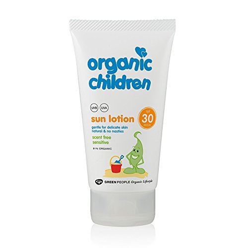 Green People Organic Children Sun Lotion SPF 30 'no scent' (150ml)