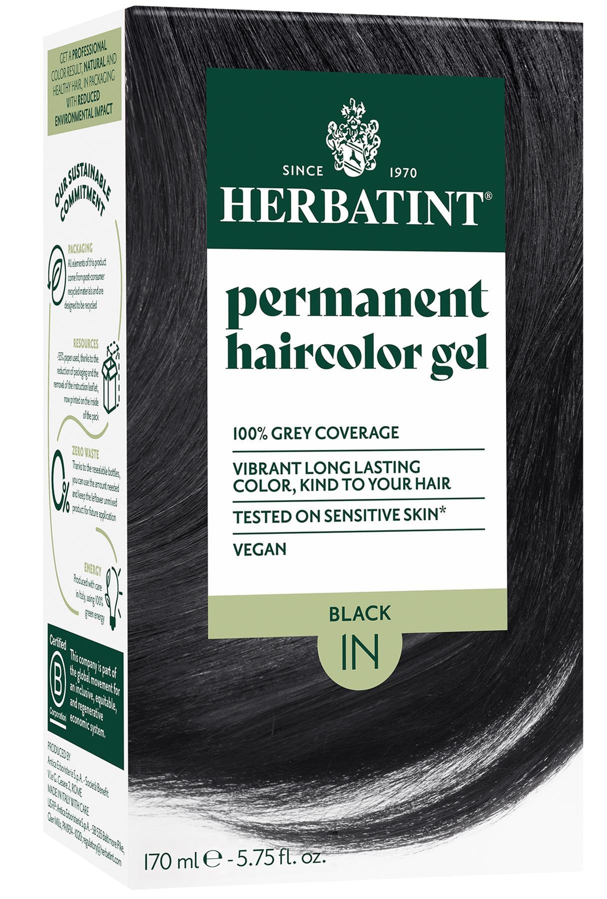 Herbatint Permanent Haircolour Gel 150ml - All Shades