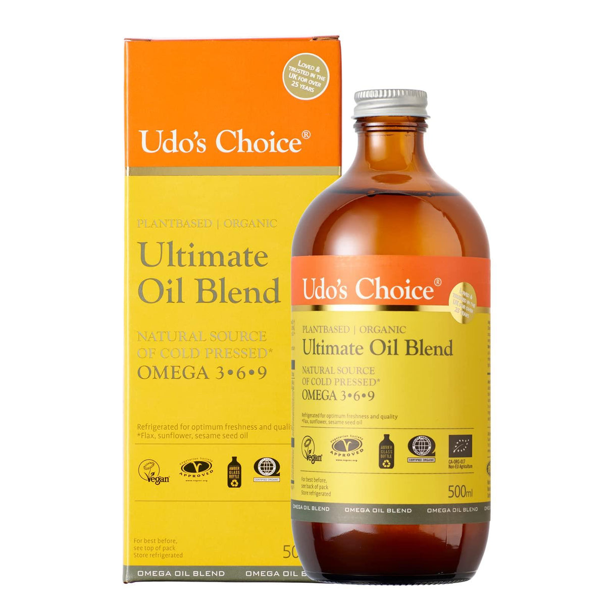 Udos Choice Ultimate Oil Blend Organic - 500ml